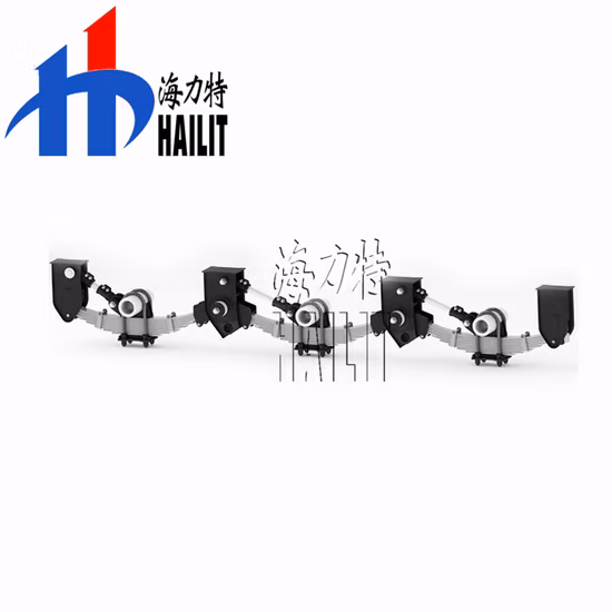 Hlt 슈퍼 세일 세미 트레일러 3축 캔틸레버 서스펜션